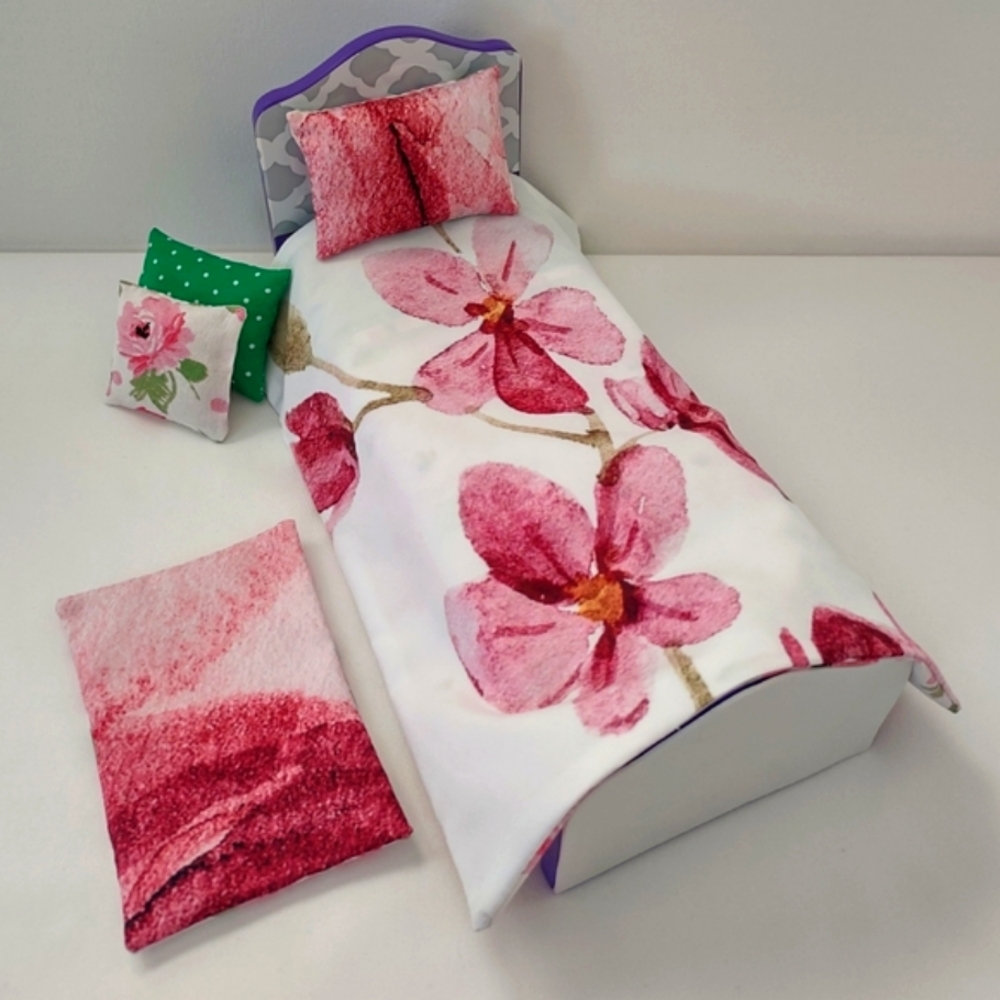 12 Inch Fashion Doll Bedding Set